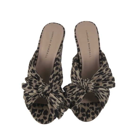 Loeffler Randall leopard Penny mule SZ 7.5,All Products : American Fashion Style Bags On Sale